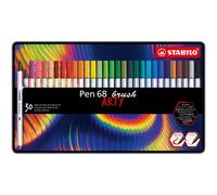 STABILO Pen 68 brush ARTY rotulador Multicolor 30 pieza(s)
