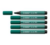 STABILO Pen 68 MAX rotulador Verde 5 pieza(s)