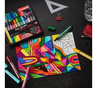 STABILO Pen 68 MAX rotulador Verde 5 pieza(s)