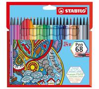Stabilo Pen 68 - Rotuladores de Premium, color multicolor 24er Pack