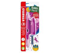 STABILO Pluma estilográfica escolar ergonómica para zurdos con punta para principiantes EASYbirdy 3D DreamWorld Special Edition en rosa