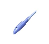 STABILO - Pluma estilográfica ergonómica con punta A EASYbirdy Pastel Edition color de cuerpo azul/azul claro - Modelo para diestros - Incluye cartucho y herramienta de ajuste