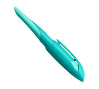 STABILO - Pluma estilográfica ergonómica con punta A EASYbirdy Pastel Edition color de cuerpo verde agua/menta - Modelo para zurdos - Incluye cartucho y herramienta de ajuste