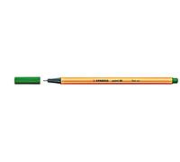 STABILO Point 88 Punto Fino Pigmento Forro 88/53 (Paquete de 3) - Verde Pino