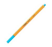 STABILO - Rotulador punta fina - point 88 - Pack de 10 - azul celeste