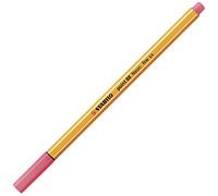 Stabilo - Lote de 5 stylo-feutres Point 88 punta fina 0,4 mm rojo neón
