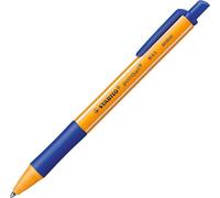 Stabilo Pointball biros 6030/41 M punta 0,5 mm carrera azul - 10 unid. Azul