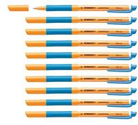 Stabilo Pointvisco - Pack de 10 bolígrafos, color turquesa