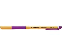 Stabilo pointVisco - Rollerball Pens (Lilac, Yellow, 0.5 mm)