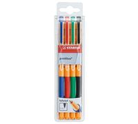 STABILO pointVisco - Rollerball tinta gel de baja viscosidad - Estuche con 4 col