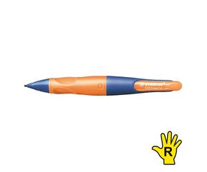 Stabilo - Portaminas Easy Ergo de 1,4 mm, color azul marino/naranja, para diestros