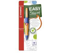 STABILO Portaminas ergonómico EASYergo 1.4 – Naranja/Azul – Pack 1 unidad, para diestros