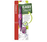 STABILO Portaminas ergonómico EASYergo 3.15 – Cuerpo rosa – Incluye sacapuntas – Para diestros