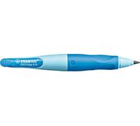 STABILO - portaminas ergonómico para zurdos - EASYergo 3.15 | azul claro/azul oscuro, incl. 1 mina, grado de dureza HB