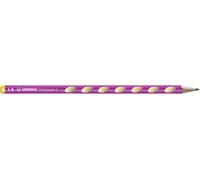 Stabilo potlood EASYgraph S, HB, links roze (Importación USA)