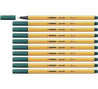 STABILO Punta 88 Fineliner Bolígrafos Asst Colores Dibujo Técnico de X 10
