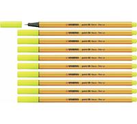 STABILO Punta 88 Fineliner Bolígrafos Asst Colores Dibujo Técnico de X 10