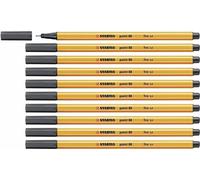 STABILO Punta 88 Fineliner Bolígrafos Asst Colores Dibujo Técnico de X 10