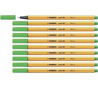 STABILO Punta 88 Fineliner Bolígrafos Asst Colores Dibujo Técnico de X 10