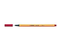 STABILO Punta 88 Fineliner Pigment Liner 88/50 (Single Pen) - Crimson