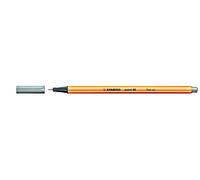 STABILO Punta 88 Fineliner Pigment Liner 88/94 (Paquete de 3) - Gris Claro