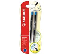 STABILO - recarga de bolígrafo | para pointball y SMARTball, pack de 2, azul
