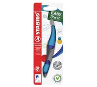 STABILO Roller ergonómico EASYoriginal START para diestros cuerpo azul borrable incluye cartucho