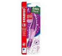 STABILO Roller ergonómico para diestros EASYoriginal 3D rosa/azul borrable con cartucho blíster