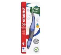 STABILO - Roller ergonómico para diestros EASYoriginal Pastel - Color azul nube - Tinta azul (borrable) - Incluye cartucho