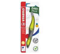 STABILO Roller ergonómico EASYoriginal START para zurdos cuerpo verde azul (borrable) con cartucho