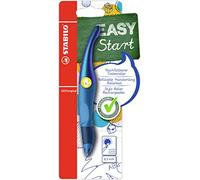 STABILO - Roller ergonómico para zurdos EASYoriginal Holograph - Color azul - tinta azul (borrable) - incl. cartucho