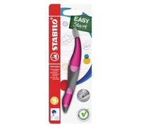 STABILO - roller ergonómico para zurdos - EASYoriginal | rosa claro/rosa oscuro, borrable azul, incl. cartucho, blíster