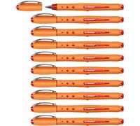 STABILO - Roller - worker+ - Punta media - Pack de 10 - rojo