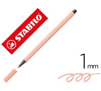 Rotulador stabilo acuarelable pen 68 carne claro 1 mm