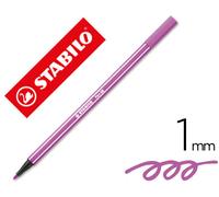 Rotulador stabilo acuarelable pen 68 lila 1 mm