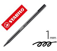 Stabilo Rotulador Acuarelable 68 Negro 1 mm