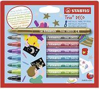 STABILO - rotulador metalico con punta XL resistente - Trio DECO