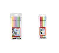 STABILO Rotulador Pen 68 - Estuche con 8 + Rotulador Pen 68 - Estuche con 6 neón