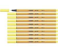 Stabilo Rotulador Point 88 Amarillo Limón Caja 10 Unidades