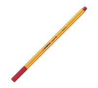 Stabilo Rotulador Point 88 Caja 10 Ud Rojo Oscuro