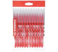 STABILO - rotulador - power | pack de 12, rojo