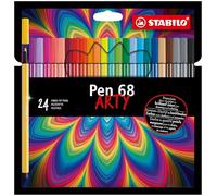 STABILO Pen 68 ARTY rotulador Multicolor 24 pieza(s)
