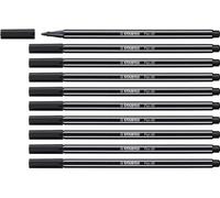 STABILO Rotulador premium Pen 68 - Caja con 10 unidades color negro