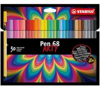STABILO Pen 68 ARTY rotulador Medio Multicolor 30 pieza(s)