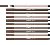 Stabilo - rotulador premium - pen 68 - pack de 10 - ocre
