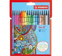 STABILO - rotulador premium - Pen 68 | pack de 18