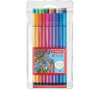 STABILO Rotulador premium Pen 68 – Estuche con 20 colores diferentes