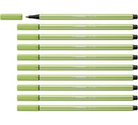 STABILO - Rotulador premium STABILO Pen 68 - Caja con 10 unidades - Color pistacho