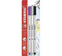 STABILO - Rotulador punta de pincel STABILO Pen 68 brush - Blíster con 3 colores