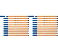 STABILO Rotulador punta fina point 88 - Caja con 10 unidades - Color azul (Paquete de 2)